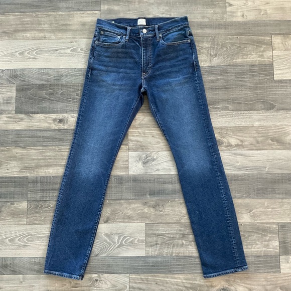30x32 J Crew 770 Slim Straight Fit Jean Men’s Blue One Year Wash Stretch AW297 - Picture 1 of 13